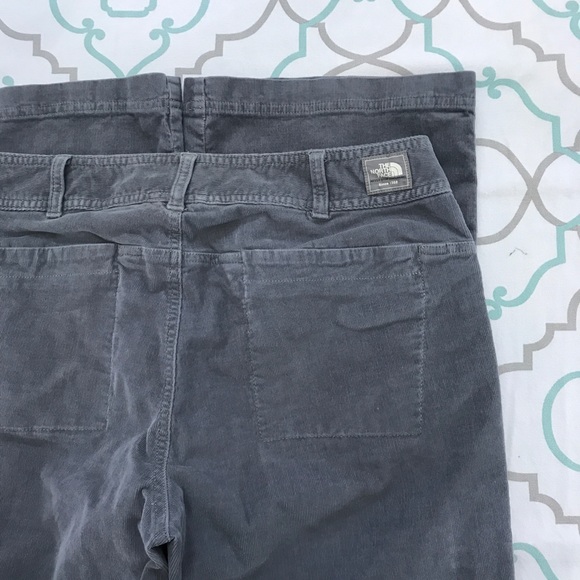 The North Face Denim - 💙👖NORTH FACE! CARGO GRAY CORDS👖💙14 13/32 30.5”